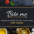 BiteMe- Restaurent Landing Page HTML Template