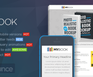 MYBook – Unbounce ebook Landing page