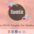 Sweetie – Responsive HTML Wedding Template