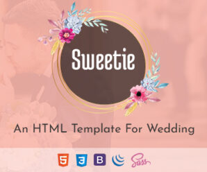 Sweetie – Responsive HTML Wedding Template