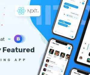 Chitchat –  React Next JS Chat App Template