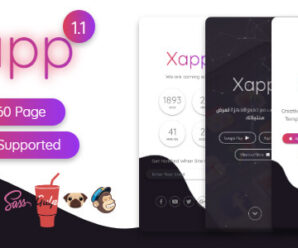 Xapp – HTML App Landing Page Template