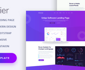 NioSoft – Unique Software Landing Page