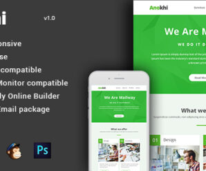 Anokhi – Complete Email Package – Responsive Templates + Builder