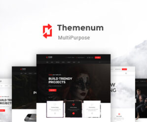 Themenum – A stunning and Creative Multipurpose PSD Template