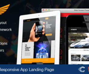 Arvedui – Big Responsive Landing Page Template