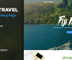 QuickTravel – Responsive Unbounce Landing Page