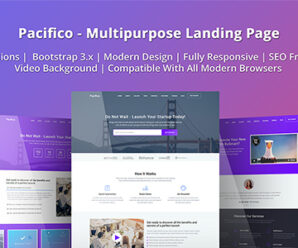 Pacifico – Multipurpose HTML Landing Page Template