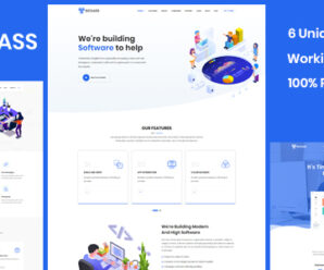 Boxass – Startup Landing Page Template