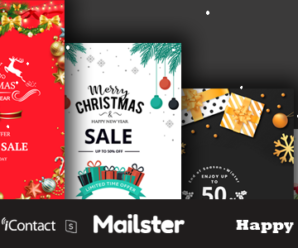 Happy Mail 2 – Christmas Email Templates Set + Online Access