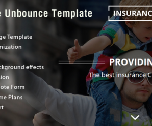 Insurance Unbounce Landing Page