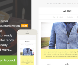 Align, Minimaist Fashion Email + Builder Access