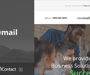 newmail – Responsive E-mail Template + Online Access