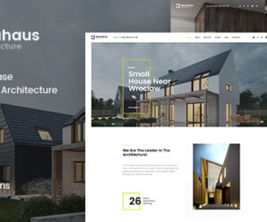 Bauhaus – Architecture & Interior Landing Page HTML Template