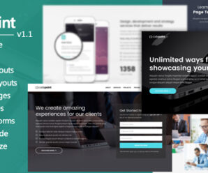 CodePoint – Multi-Purpose Landing Page WordPress Theme