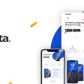 Axuta | App Landing Page Template