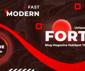 Forter – Magazine and Blog HubSpot Theme