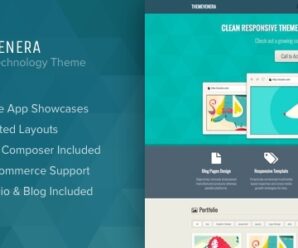 Venera – SAAS landing page and application showcase WordPress theme