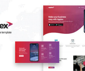 Apptex | App Landing Page Template