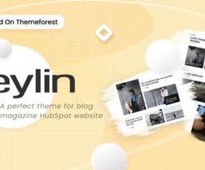 Keylin – Magazine and Blog HubSpot Theme