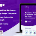 Zungo – Creative Consulting HTML Landing Page Template