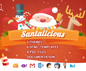 Santalicious – Responsive Email Template