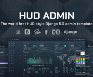 HUD – Django 5.0 Bootstrap Admin Template