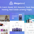 MegaLand – Multipurpose Landing Page Template