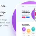 Zapper – App Landing Page HTML Template