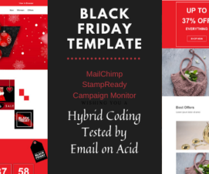 Black Friday – Multipurpose Responsive Email Template