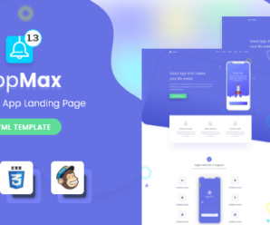 Awesome App Landing Page – AppMax