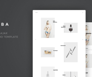 Aruba – Minimal Ajax Portfolio Template