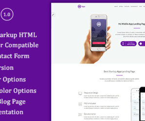 HL – App landing Page