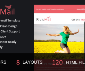 Ridio Mail- Responsive E-mail Template