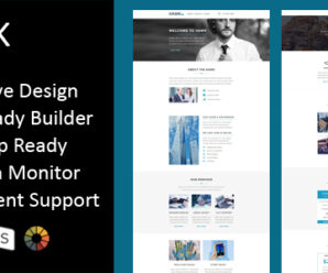 Hawk – Multipurpose Responsive Email Template + Stampready Builder
