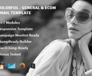 Vibgyor – Multipurpose Creative Email Template