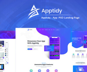 Apptidy – App Landing Page