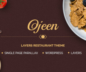 Ojeen – Layers Restaurant WordPress Theme