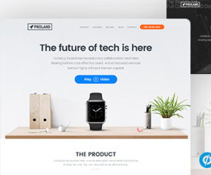 Treko – Startup and Software Landing Page template