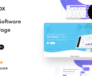 Sofbox – React JS Software Landing Page (Next Js)