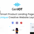 Geniot – IOT Devices Product Landing Page