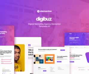 Digibuz – Digital Marketing Agency Elementor Template Kit