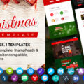 Webwall – Christmas Newsletter + StampReady & CampaignMonitor Compatible Files