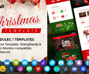 Webwall – Christmas Newsletter + StampReady & CampaignMonitor Compatible Files