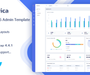 Metrica – ASP.NET MVC5 Admin & Dashboard Template