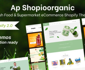 Ap Shopioorganic – Fresh Food & Supermarket Shopify Theme