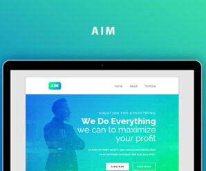 Aim Email Template + Online Emailbuilder 2.1