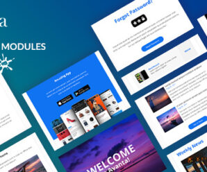 Avanta Email-Template + Online Builder