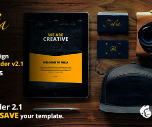 Folia Email Template + Emailbuilder 2.1