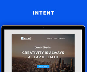 Intent Email Template + Online Emailbuilder 2.1